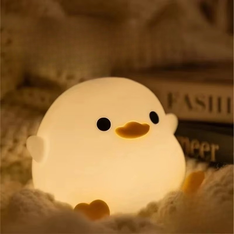 Floating Nightstand With Led Light - Симпатичная силиконовая лампа-ночник в виде мультяшной