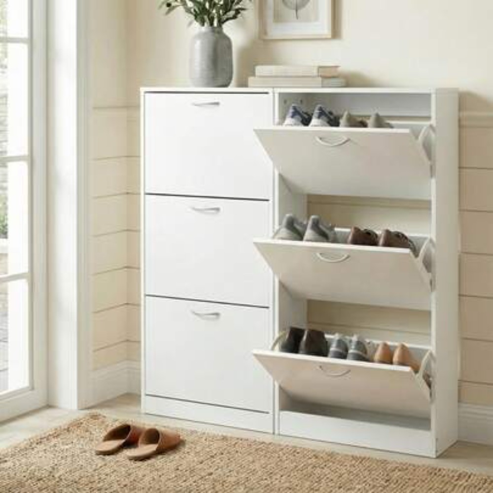 Shoe Rack Cabinet Narrow Entryway - Шкаф для обуви для прихожей, узкий