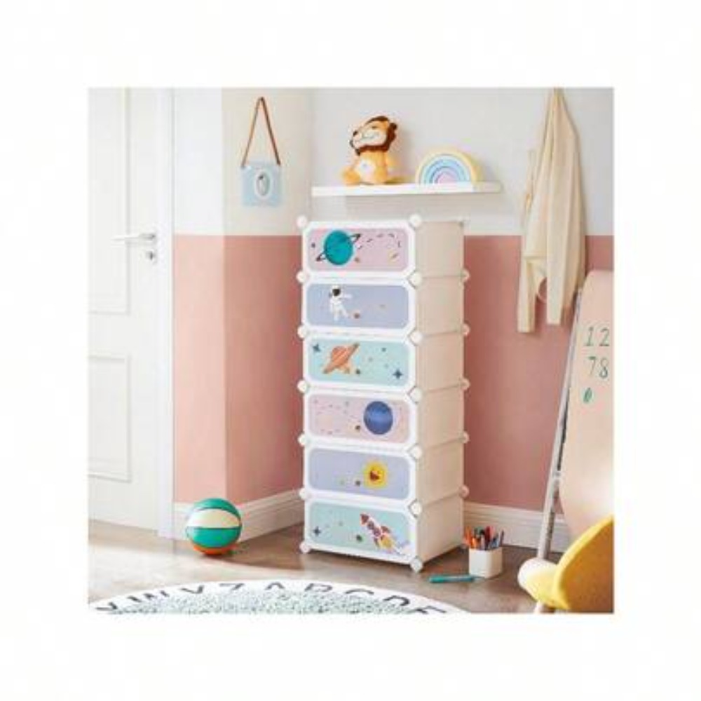 Shoe Rack Cabinet Narrow Entryway - 6-ярусная обувная полка с дверцами, штабелируемый