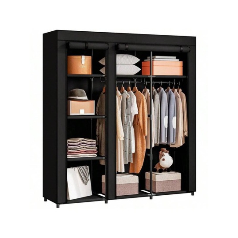 Wardrobe Closet Portable Fabric Cover - Портативный шкаф-органайзер для хранения одежды с