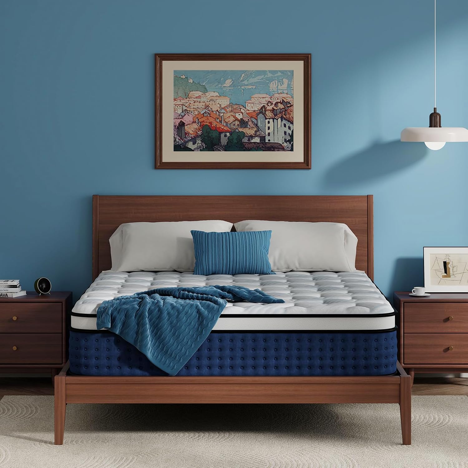 Memory Foam Mattress In A Box Queen - Матрас, гибридный матрас Queen Size в