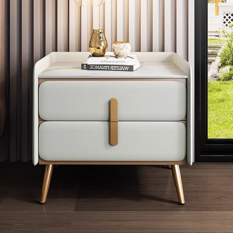 Прикроватная тумбочка AOLIVIYA – обзор и цена Solid Wood Nightstand 2 Drawers