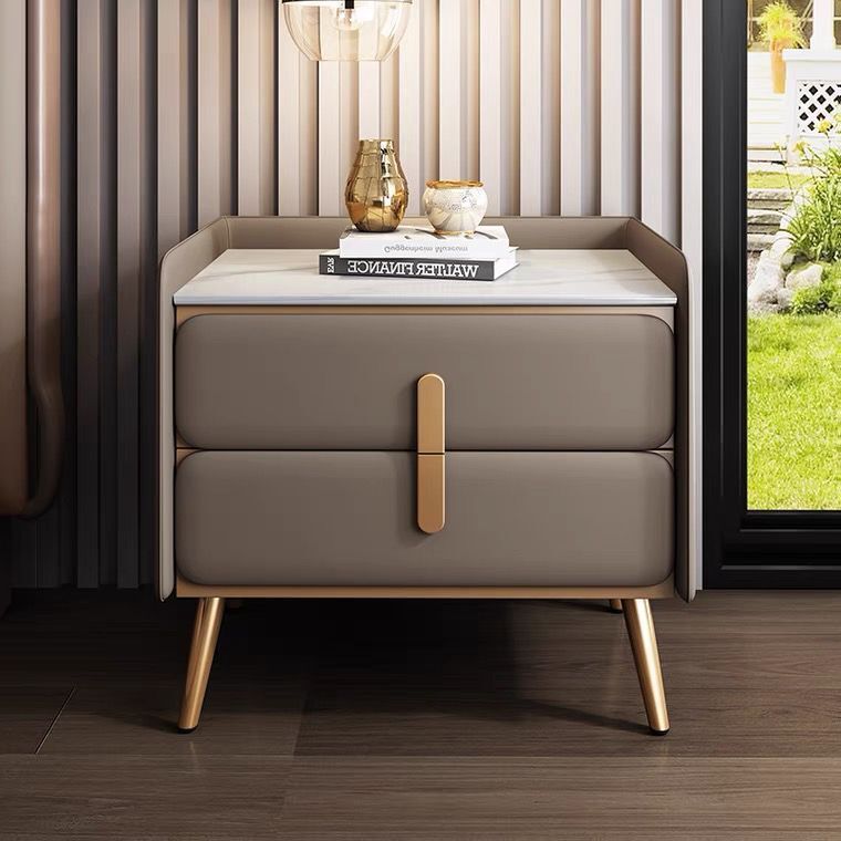 Прикроватная тумбочка AOLIVIYA – обзор и цена Solid Wood Nightstand 2 Drawers