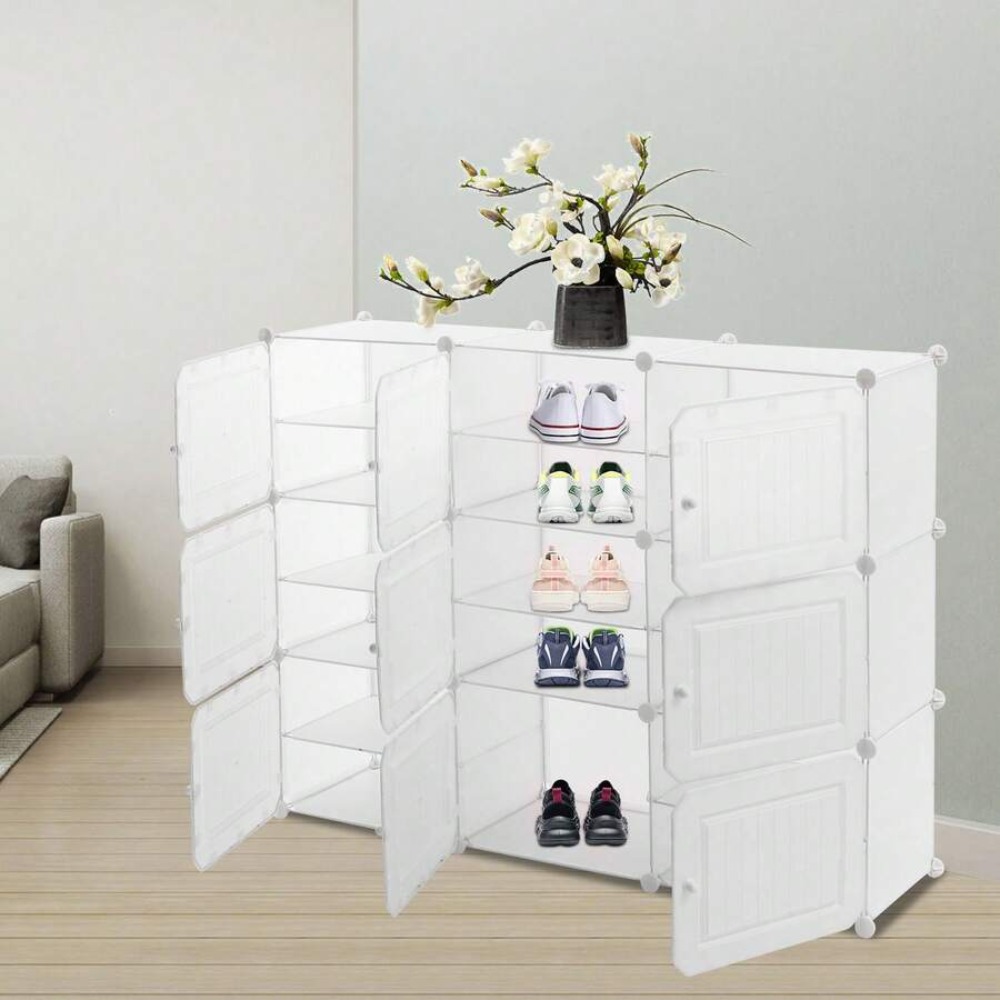 Органайзер для обуви на 36 пар – обзор и цена Shoe Rack Cabinet Narrow Entryway