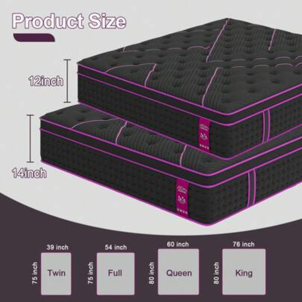 Матрас в коробке размером 12 д – обзор и цена Memory Foam Mattress In A Box Queen
