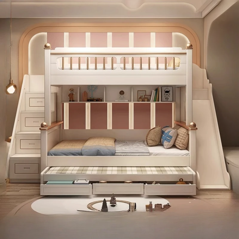 Двухъярусная кровать из дерева – обзор и цена King Size Bed Frame With Storage Drawers