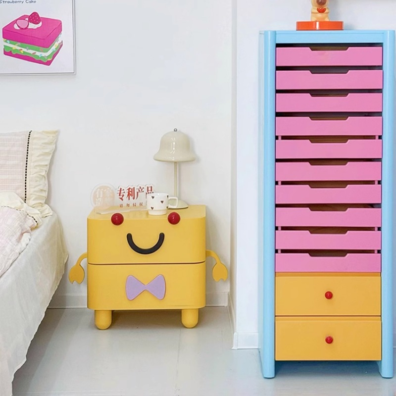 Прикроватная тумбочка с героям – обзор и цена Solid Wood Nightstand 2 Drawers