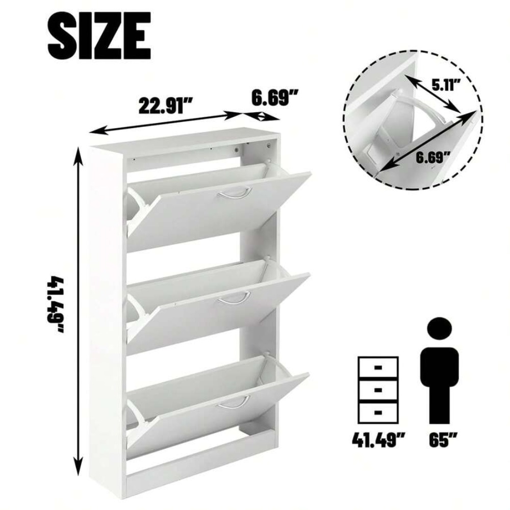 Шкаф для обуви для прихожей, у – обзор и цена Shoe Rack Cabinet Narrow Entryway