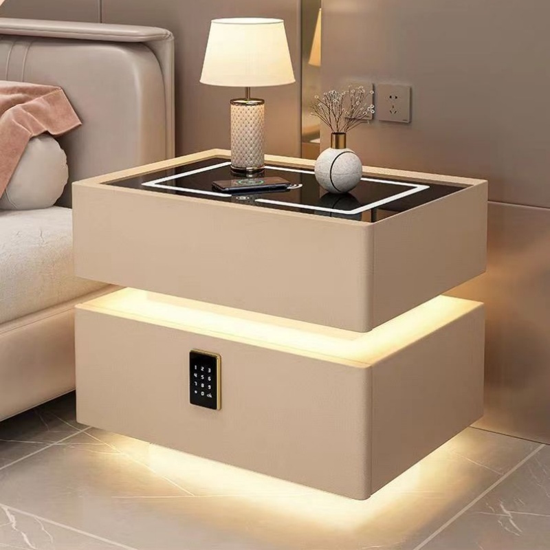 Прикроватная тумбочка из цельн – обзор и цена Solid Wood Nightstand 2 Drawers
