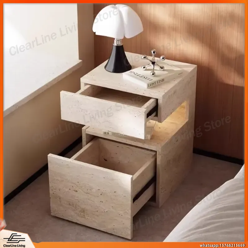 Прикроватная тумба из массива  – обзор и цена Floating Nightstand With Led Light