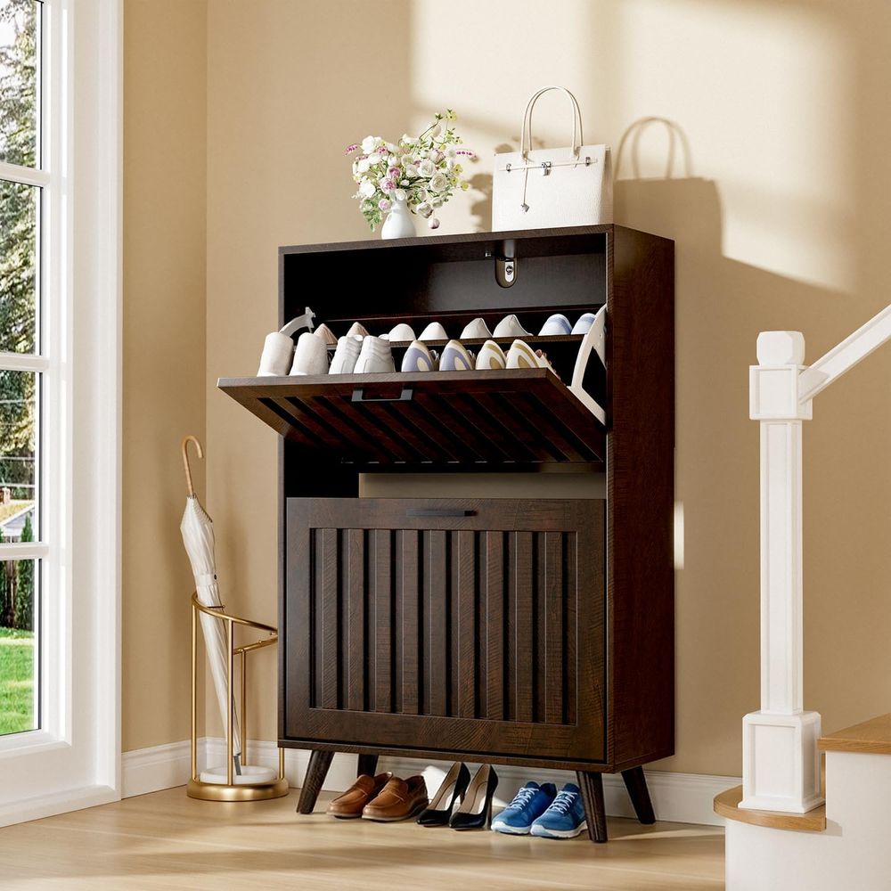 Шкаф для хранения обуви или уз – обзор и цена Shoe Rack Cabinet Narrow Entryway