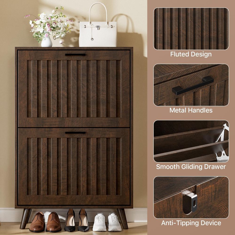 Шкаф для хранения обуви или уз – обзор и цена Shoe Rack Cabinet Narrow Entryway