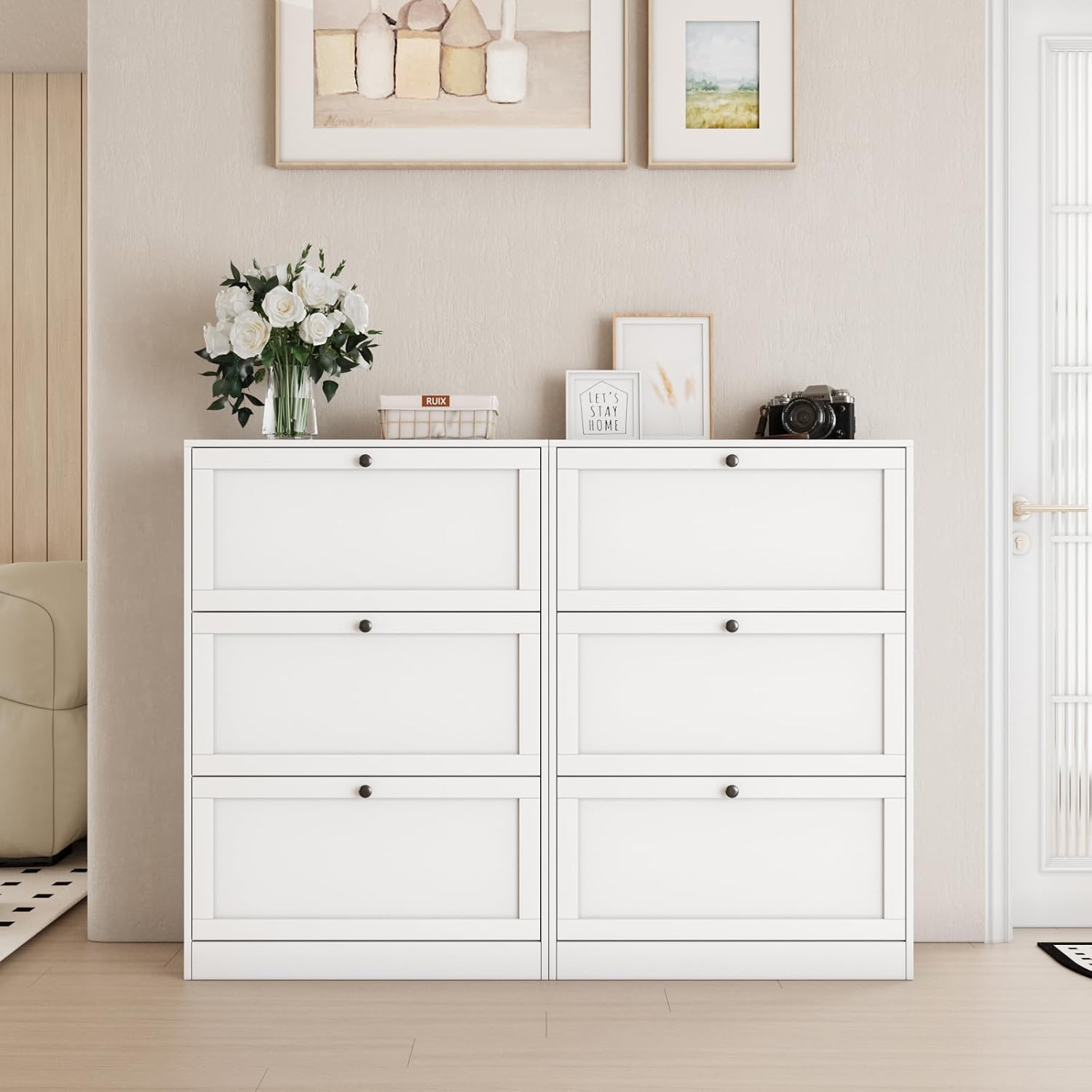 Шкаф для хранения обуви, орган – обзор и цена Shoe Rack Cabinet Narrow Entryway