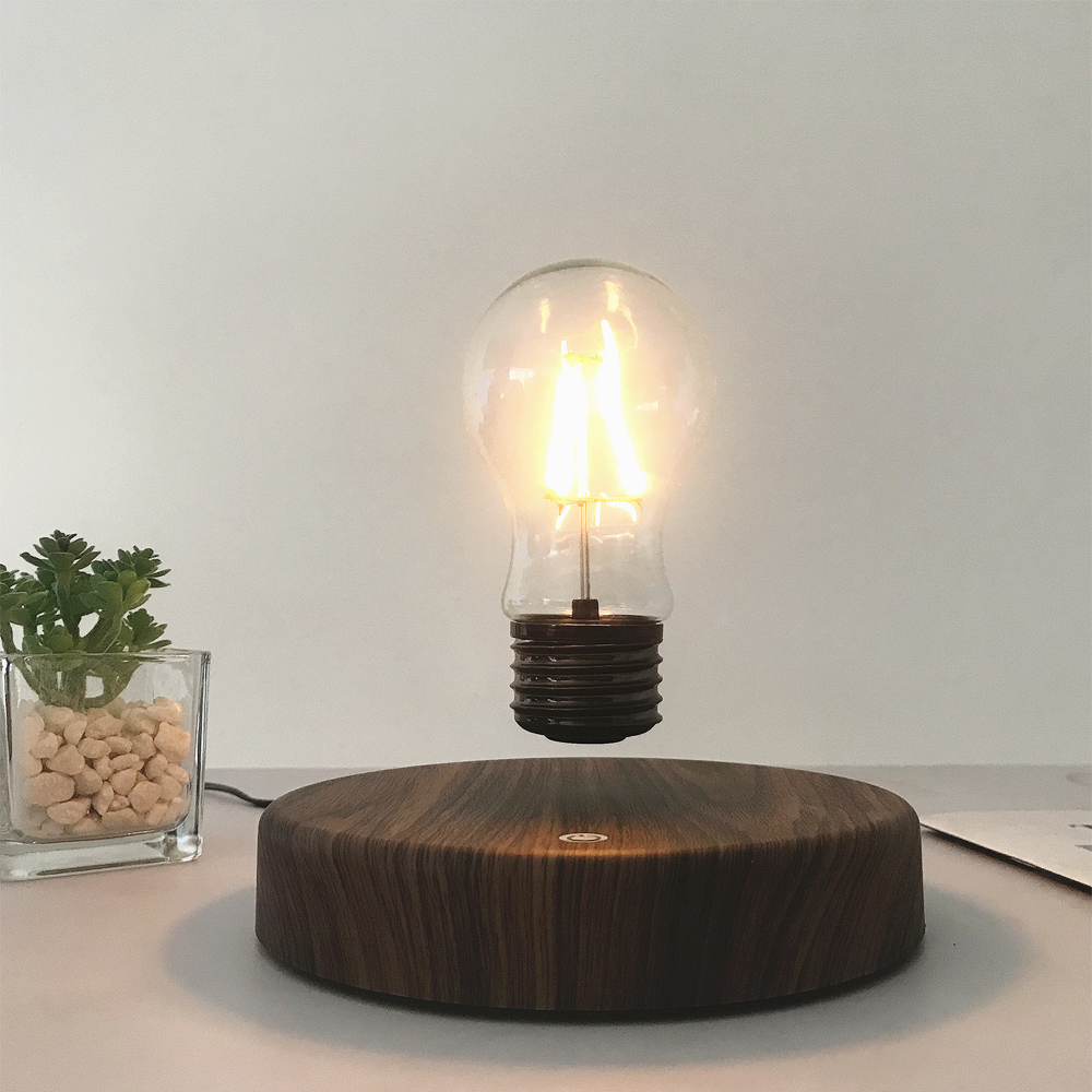 Лампа с магнитной левитацией,  – обзор и цена Floating Nightstand With Led Light
