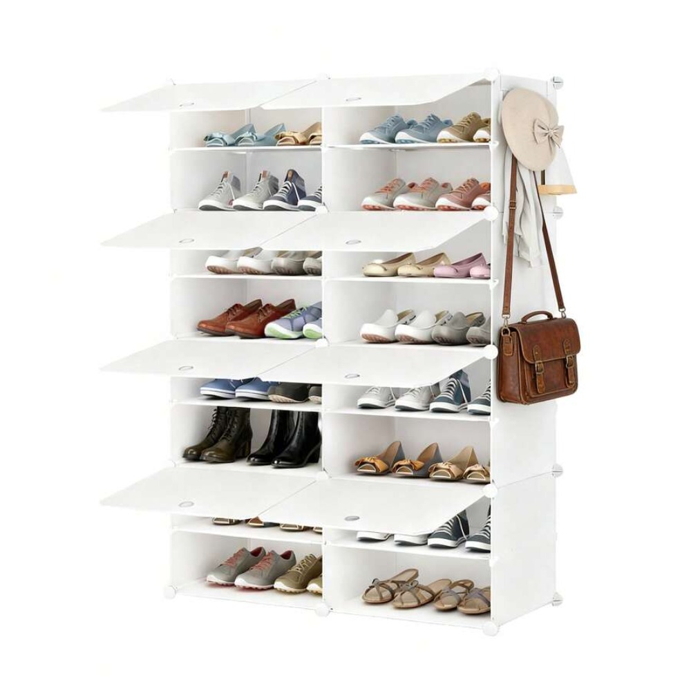 8-ярусный шкаф для хранения об – обзор и цена Shoe Rack Cabinet Narrow Entryway