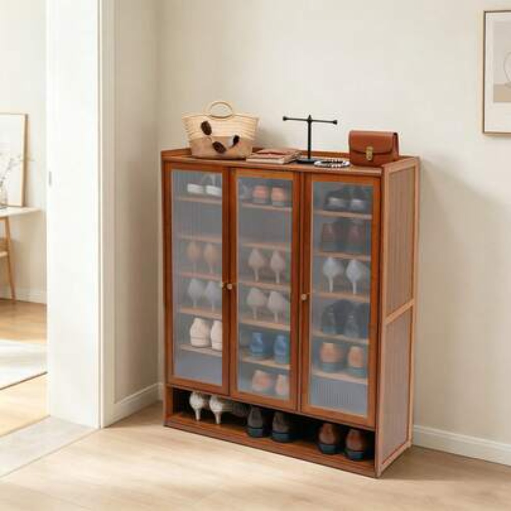 Шкаф для обуви на 8 уровней с  – обзор и цена Shoe Rack Cabinet Narrow Entryway