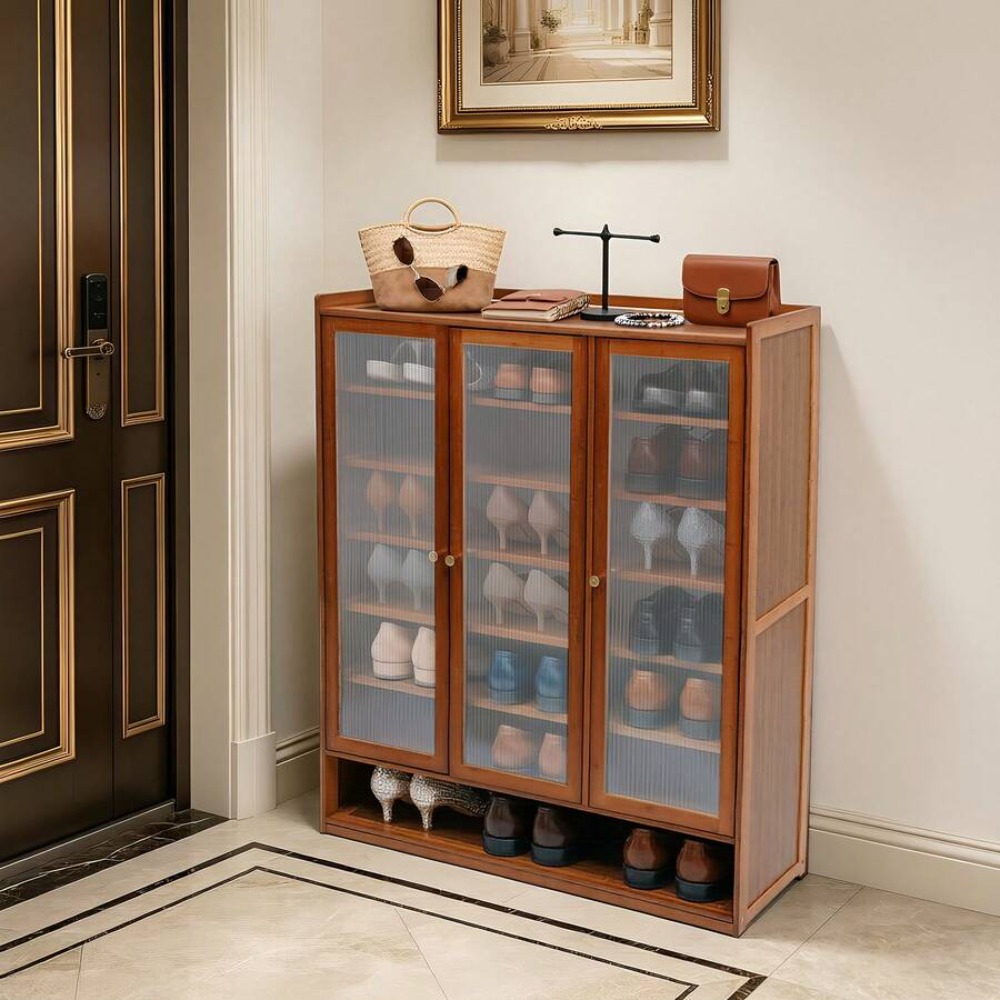 Шкаф для обуви на 8 уровней с  – обзор и цена Shoe Rack Cabinet Narrow Entryway