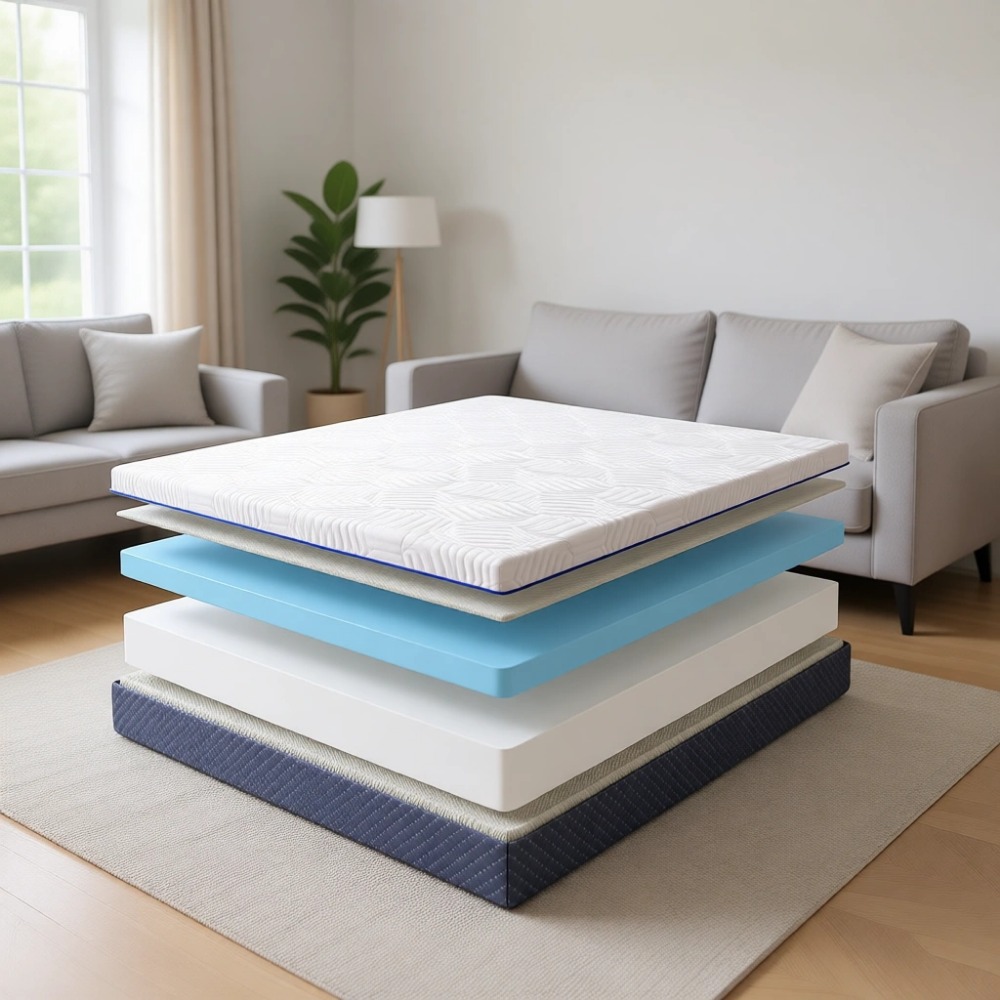 Матрас из гелевого пенополиуре – обзор и цена Memory Foam Mattress In A Box Queen
